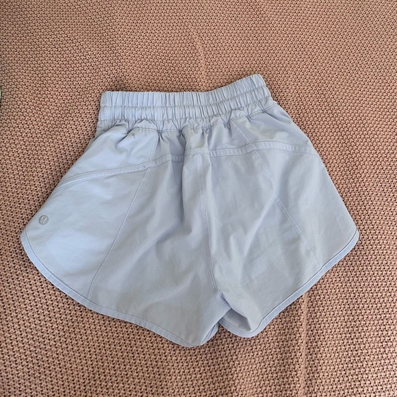 Lululemon Track That MR Periwinkle Running Shorts 5” in US Women’s Size 4 - Picture 7 of 8
